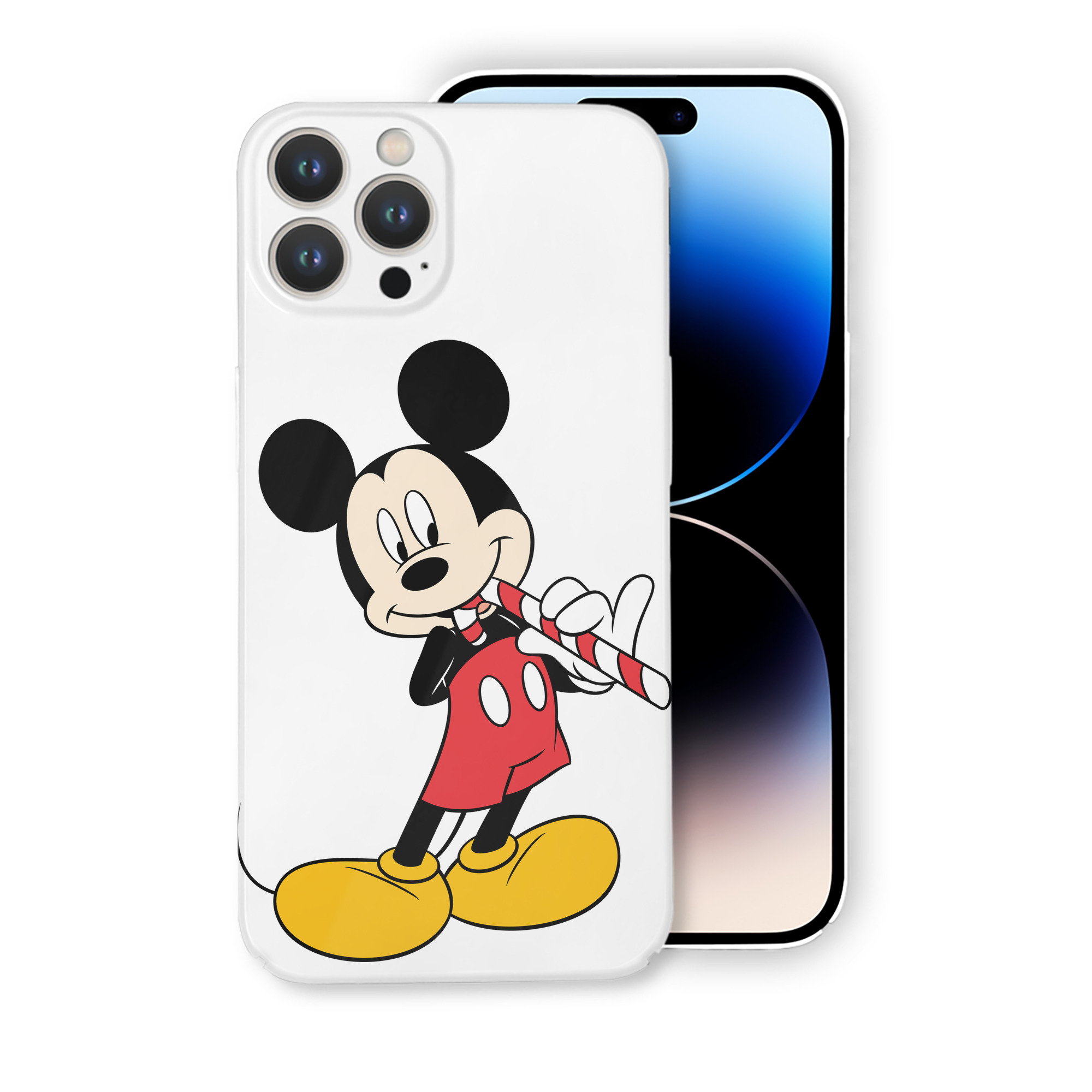 （画像用） ミッキーマウス Mickey Mouse 【iPhone 14シリーズ対応】ハードケース